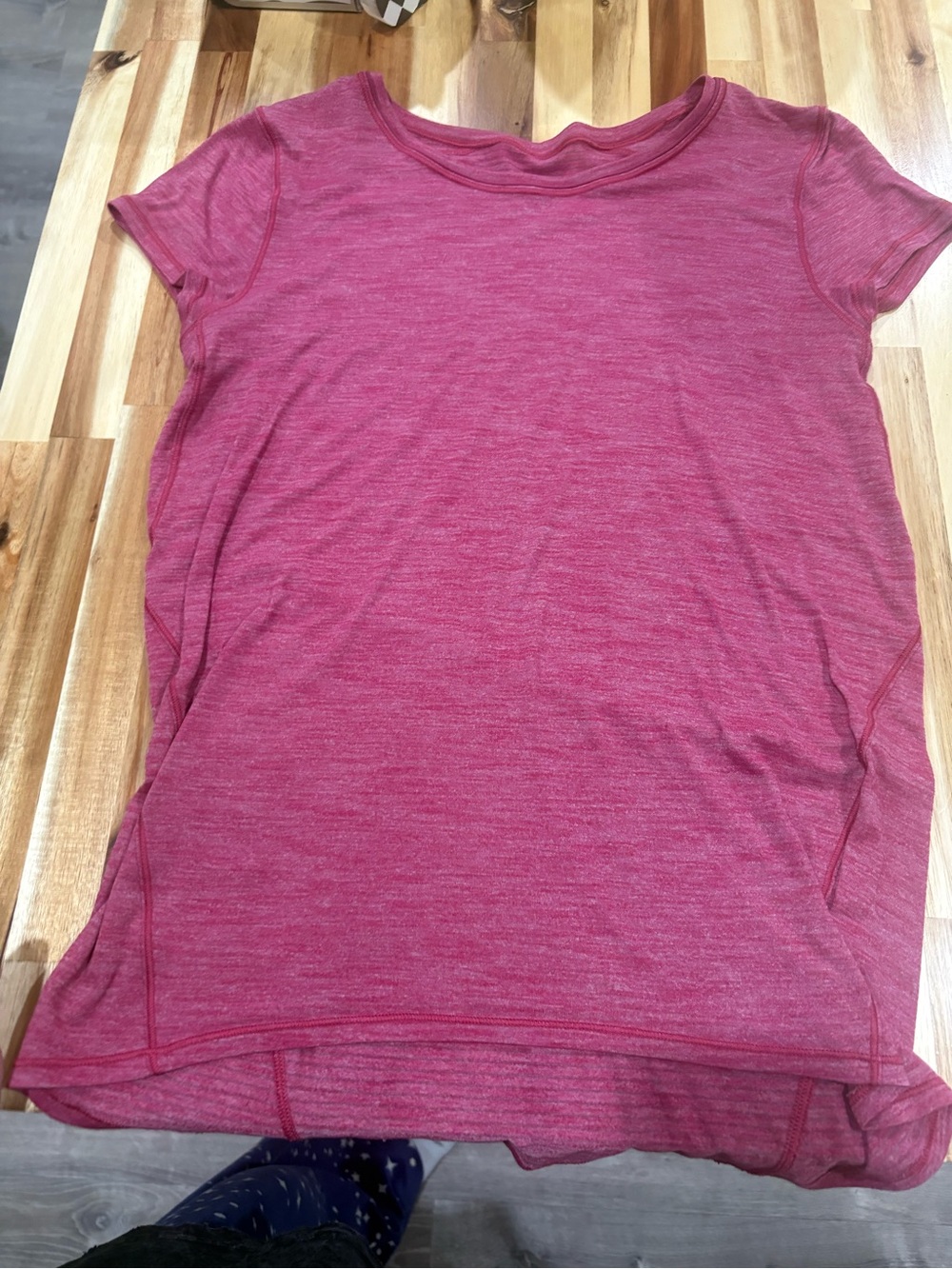Lulu Women’s Pink Short-Sleeve Tee